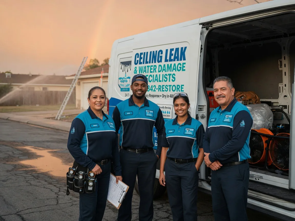 Ceiling Leak Cleanup company in Timblin, PA
