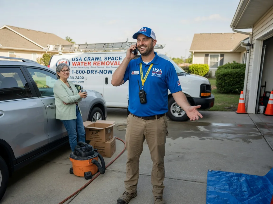 Crawl Space Water Removal Timblin, PA FAQs